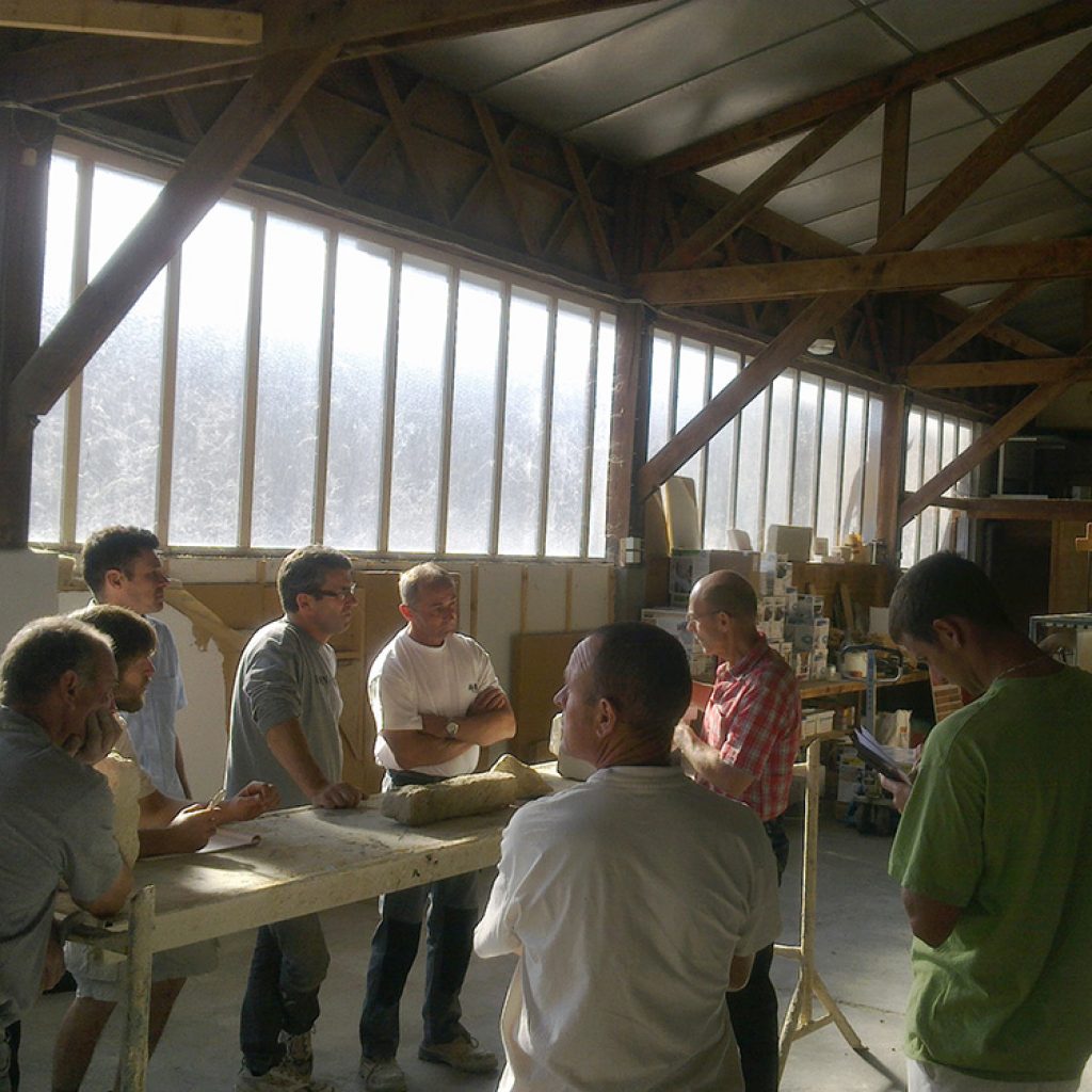 formation réparer la pierre de taille