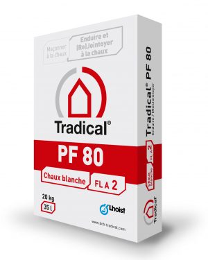 Tradical PF 80 chaux blanche spécial enduit de finition