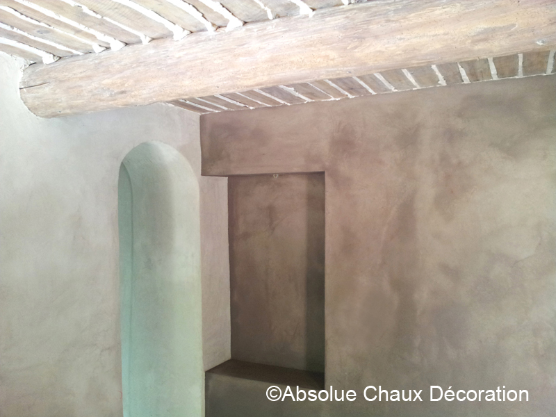 décoration à la chaux