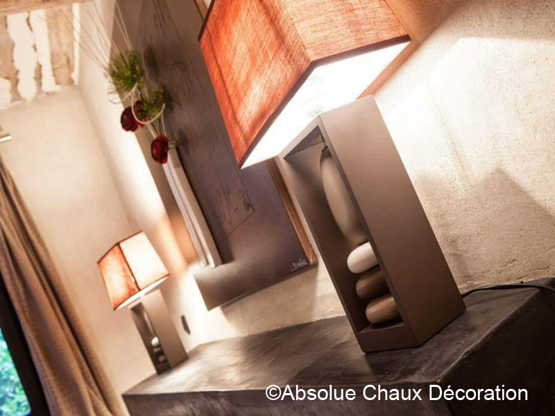 décoration à la chaux