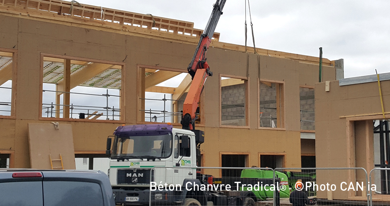 préfabrication Béton Chanvre Tradical
