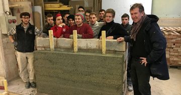 compagnons du devoir et béton de chanvre