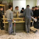 Compagnons du devoir et béton de chanvre Tradical®