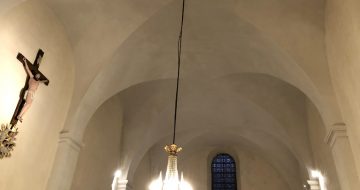 restauration d'une église des Templiers et Hospitaliers