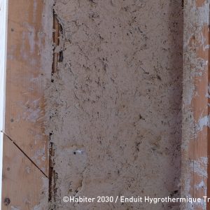 Enduit chaux chanvre pour Habiter 2030