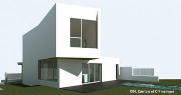 Maison béton de chanvre
