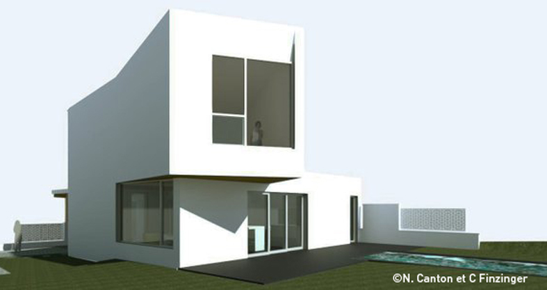 Maison béton de chanvre