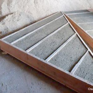 isolation chaux chanvre préfabrication toiture