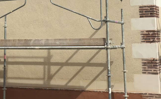 enduit de finition brossé
