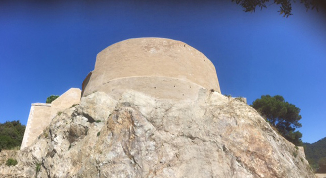 Restauration du Fort du Moulin sur l'Île de Port Cros