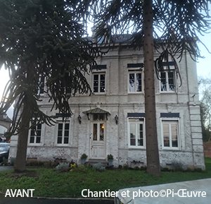 Maison de maître de 1870 avant restauration